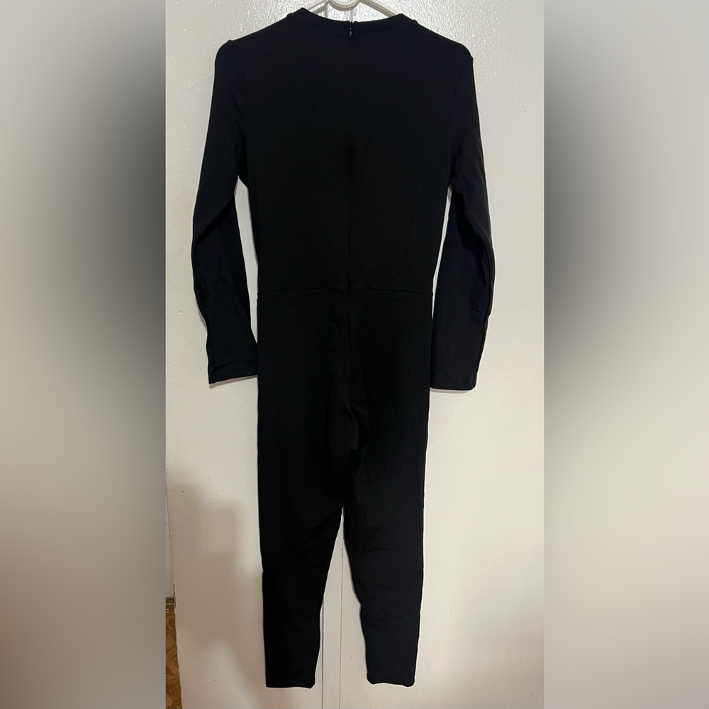 Custom Made Romper- Black , Double Layer - Size L… - image 3